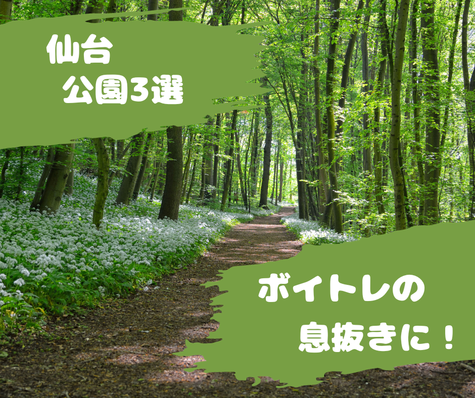 【森林浴】ボイトレの息抜きに！仙台の自然公園を3つ紹介！